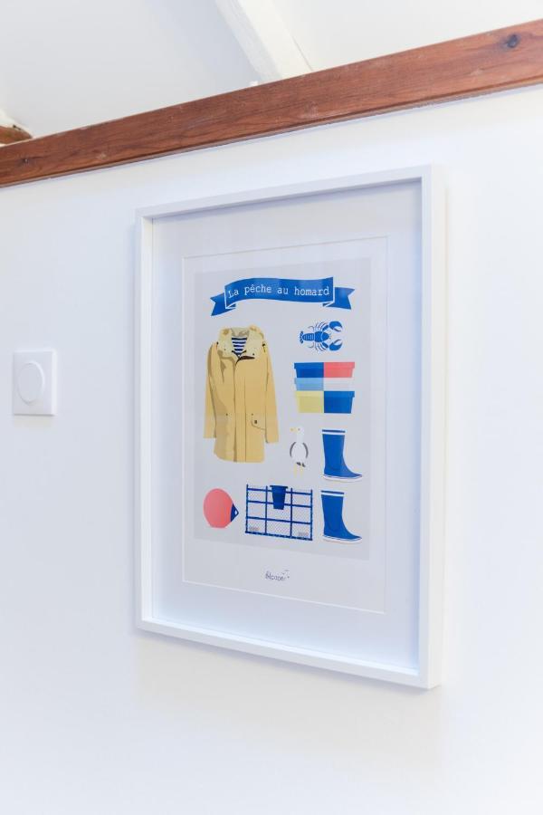 Ty Melen - Charmante Maison Bretonne Proche Mer Plouguerneau Bagian luar foto