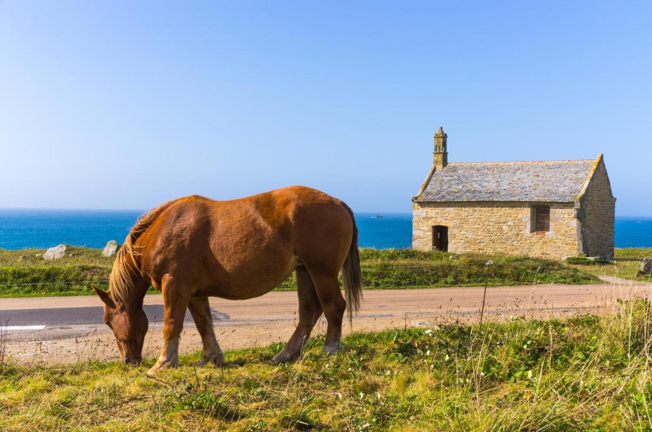 Ty Melen - Charmante Maison Bretonne Proche Mer Plouguerneau Bagian luar foto