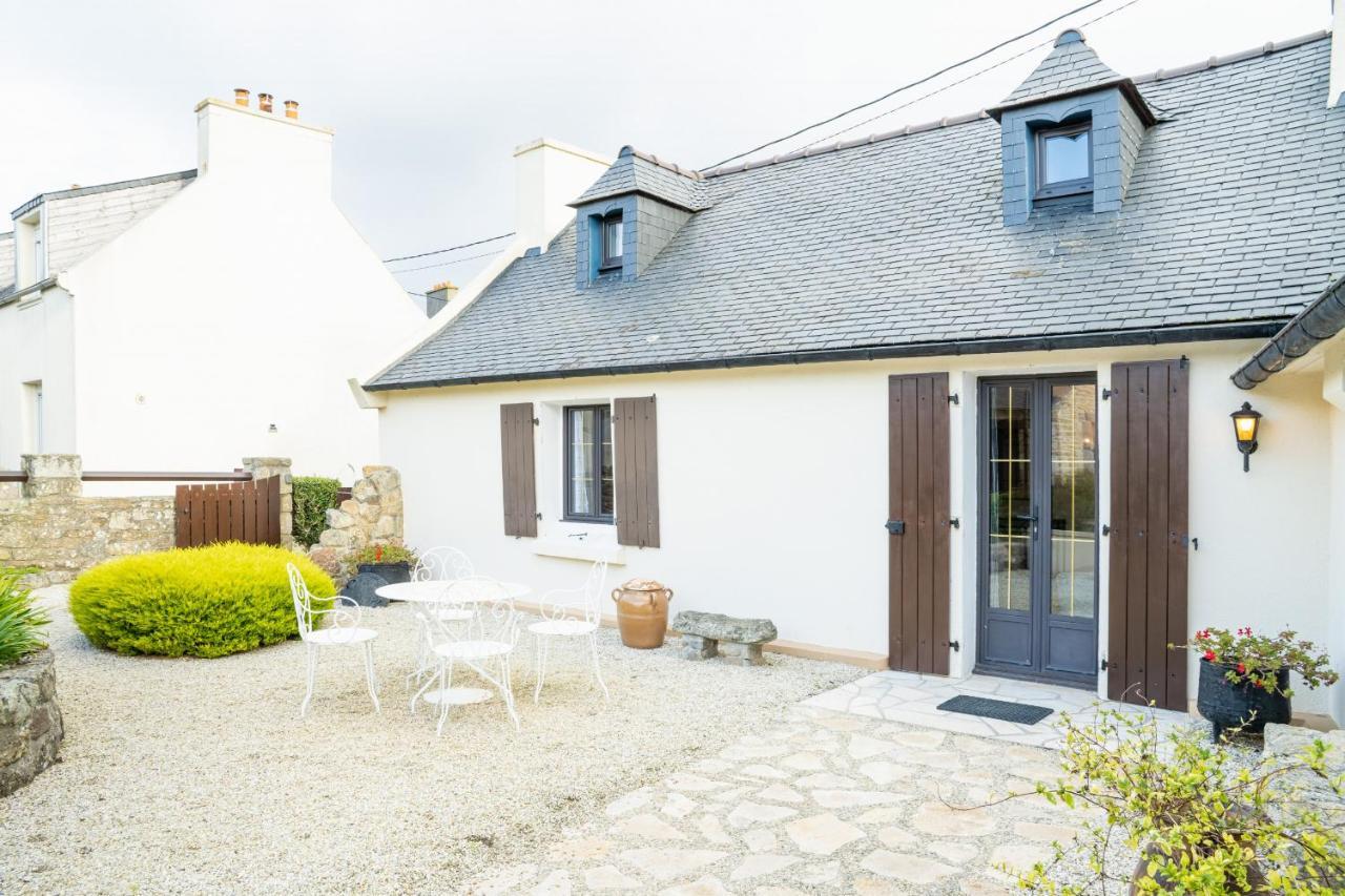 Ty Melen - Charmante Maison Bretonne Proche Mer Plouguerneau Bagian luar foto
